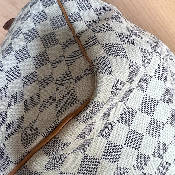 Louis Vuitton keepall damier Azur 45 duffle travel bag - Picture 5 of 15